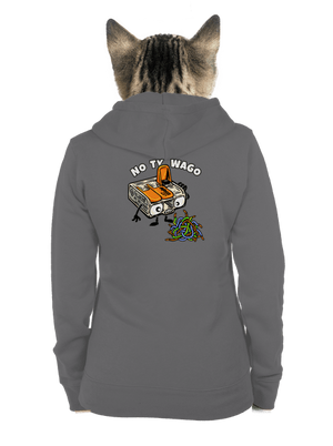 dámska mikina na zips