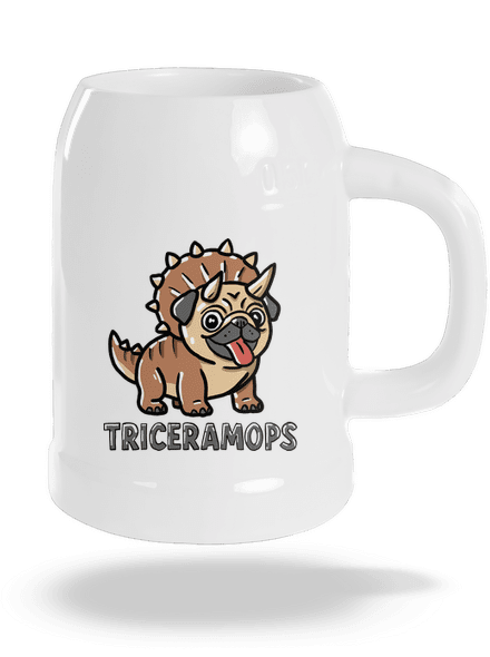 Triceramops polliter White