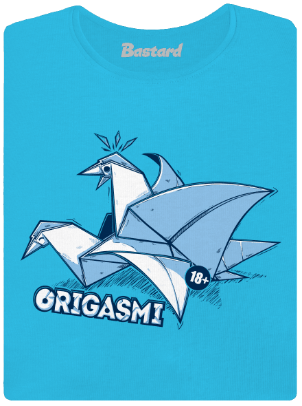 Origasmi dámske tričko Blue Atol