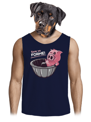 Vo forme pánske tielko French Navy