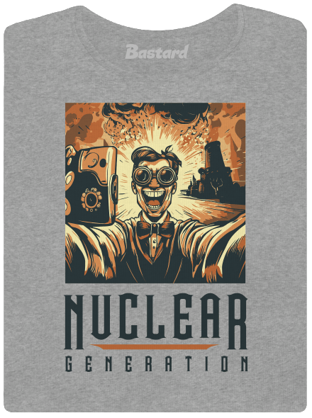 Nuclear generation dámske tričko Dark Gray Melange