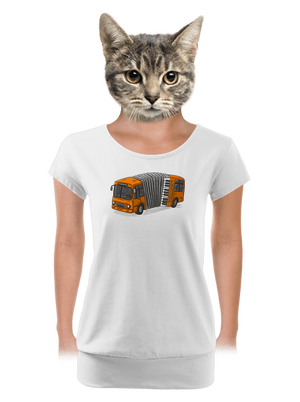 dámske tričko s lemom