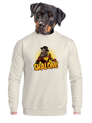 unisex mikina bez kapucne