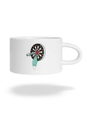 Zásah hrnček makronka White