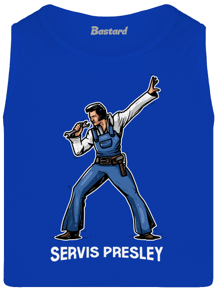 Servis Presley pánske tielko Royal Blue