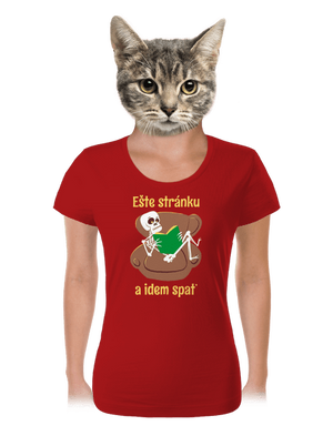 Ešte stránku dámske tričko Red Mal