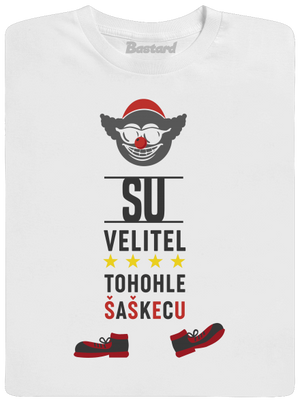 Velitel šaškecu detské tričko White