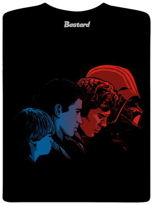 Vaders evolution pánske tričko Black