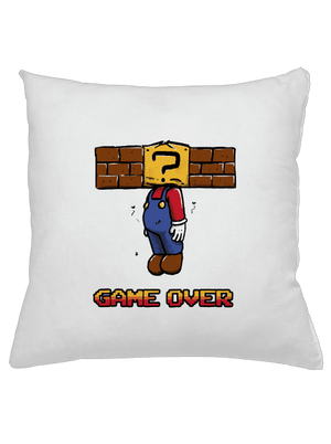 Game Over vankúš White