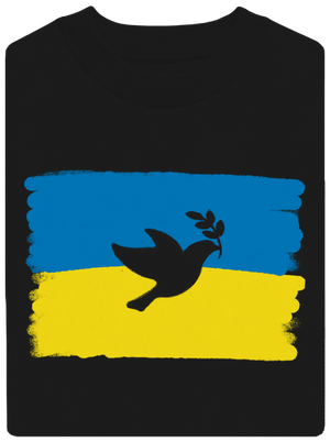 Ukrajina - Holubica unisex mikina bez kapucne Black
