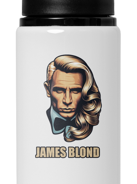James Blond flaša na vodu White
