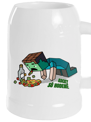 Kocky sú hodené polliter White