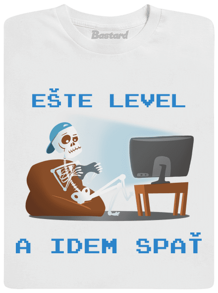 Ešte level detské tričko White