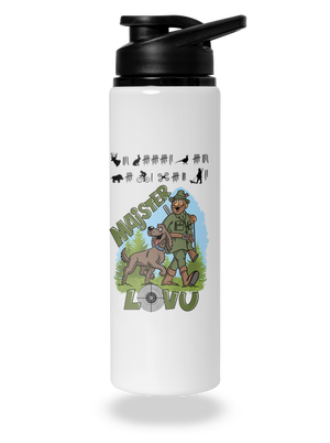 Majster lovu flaša na vodu White