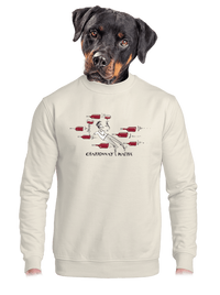 unisex mikina bez kapucne