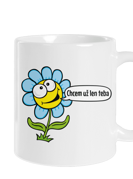 Chcem už len teba klasický hrnček White
