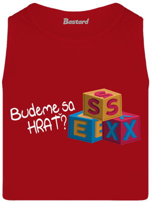 Budeme sa hrať pánske tielko Red