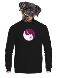 unisex mikina bez kapucne