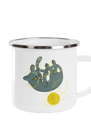 Nevrlý kocúr plecháčik White