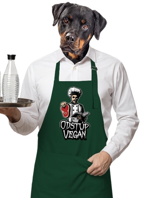 Odstup vegane zástera Bottle Green