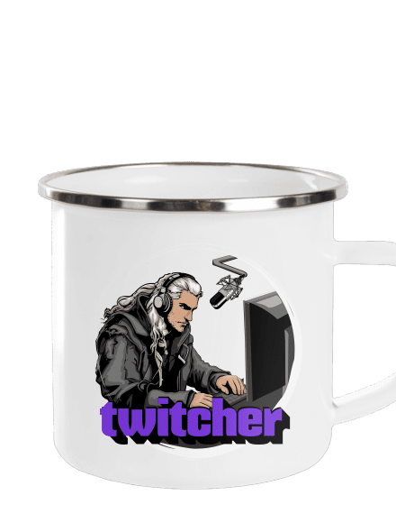 Twitcher plecháčik White