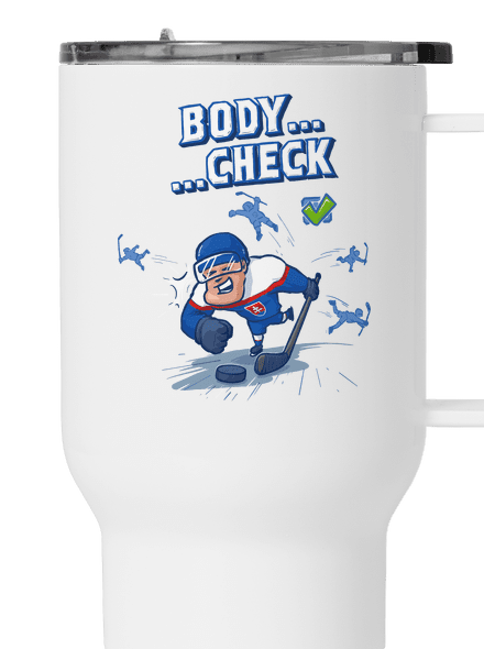 Body check termohrnček White