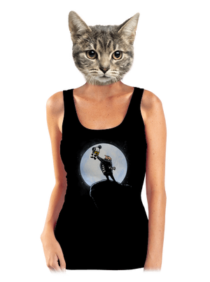 Kráľ mimoňov dámske tielko klasické Black