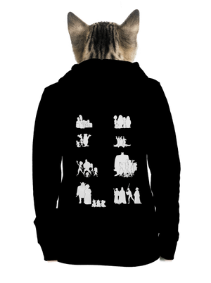 dámska mikina na zips