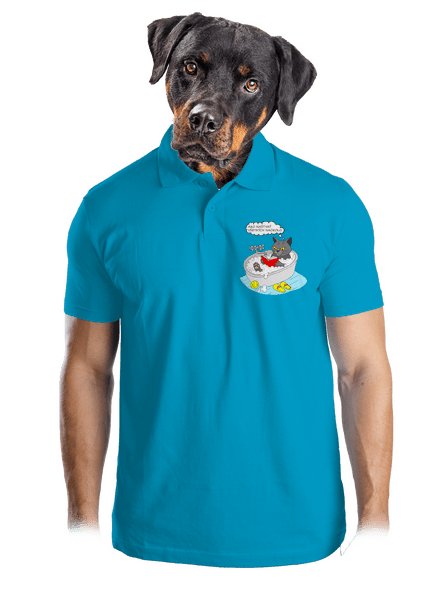 Ako všetkých naštvať pánska polokošeľa Blue Atol