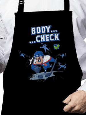 Body check zástera Black