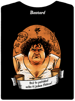 B14: Slunce seno jahody dámske tričko s lemom Black