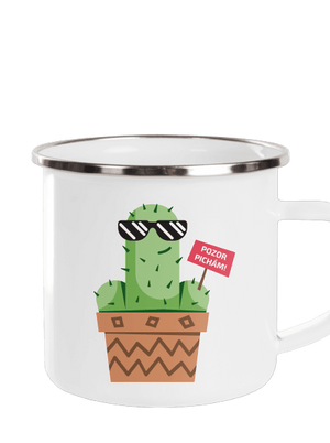 Pozor pichám plecháčik White