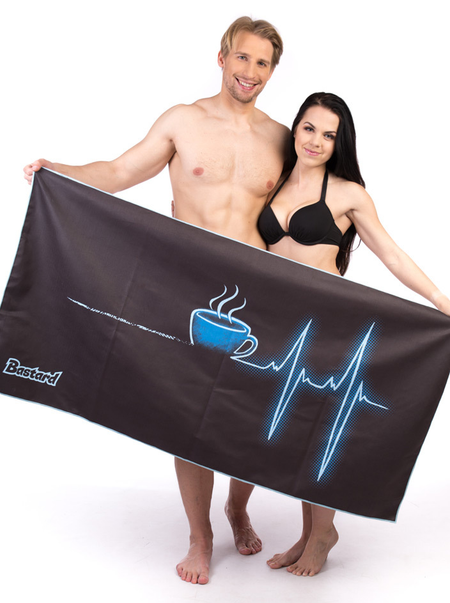 Coffee help rýchloschnúca osuška