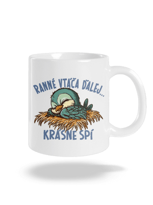 Ranné vtáča spí klasický hrnček White