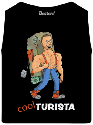 Cool turista pánske tielko Black