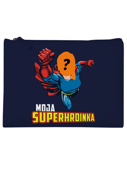 Moja superhrdinka taštička French Navy