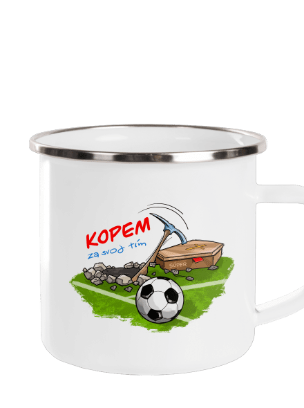 Kopem za svoj tím plecháčik White