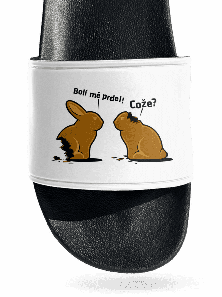 Bolí ma prdel šľapky White