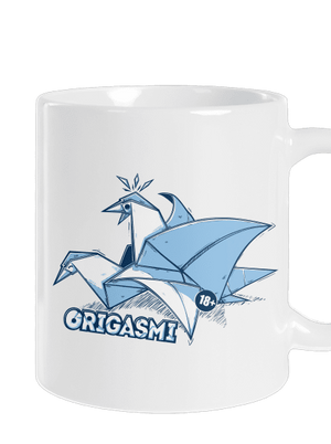 Origasmi klasický hrnček White