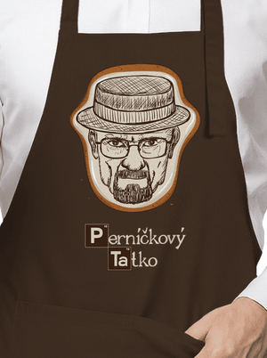 Perníčkový tatko a Perníček zástera Chocolate Sol