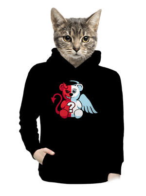 dámska mikina klokanka