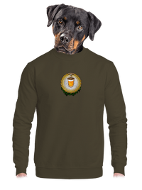 unisex mikina bez kapucne