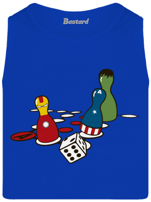 Superhrdina nehnevaj sa pánske tielko Royal Blue