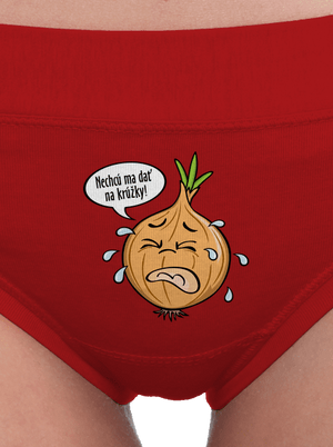 Cibuľa na krúžky dámske nohavičky Red Mal