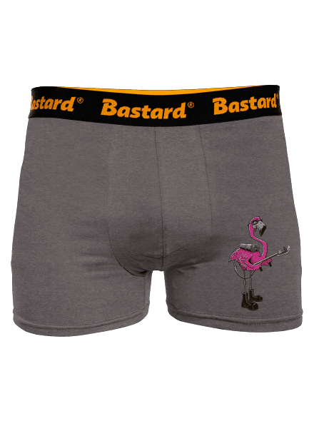 Plameniak boxerky Gray Melange