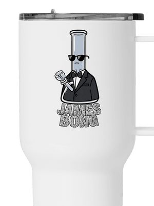 James Bong termohrnček White