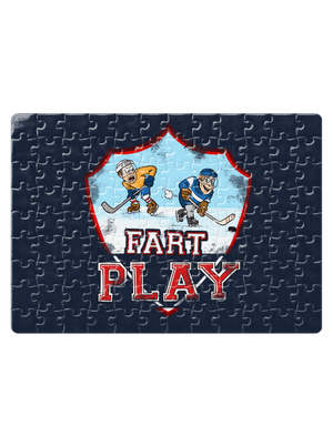 Fart Play puzzle White