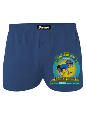 Závislosť na bicykli pánske trenky Blue