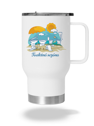 Toaletná sezóna termohrnček White