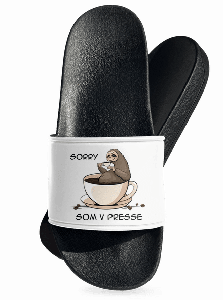 V presse šľapky White